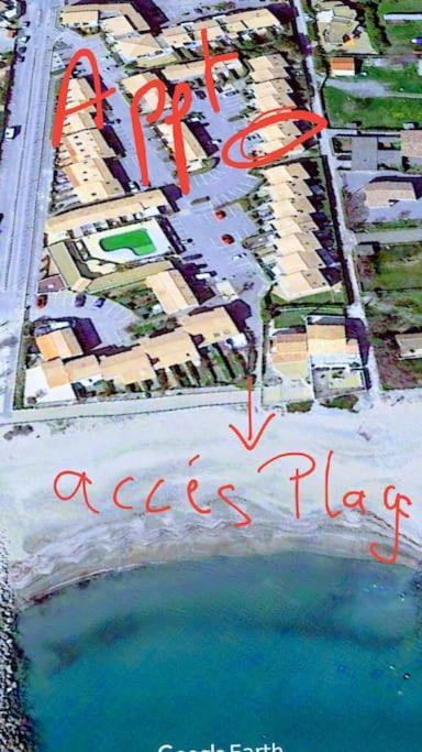 Clair de plage Frontignan Extérieur photo